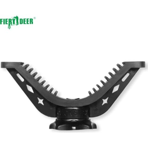 Hunting accessories shooting stick rack shooting gun rest/rack V yoke