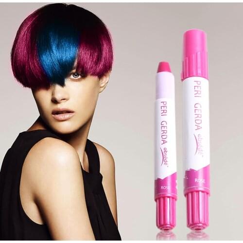 10g hair color wax Disposable Temporary Changing Color Hair Dye Paint Crayon Chalk Pen hair color permanent Hair Dye Pen
