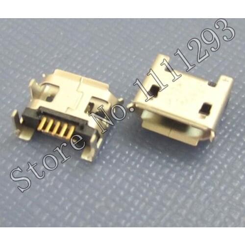 20pcs/lot Micro USB Charging Data Sync Power Jack Port Connector for Vizio Tablet VTAB1008 Acer Iconia Tab A100 etc
