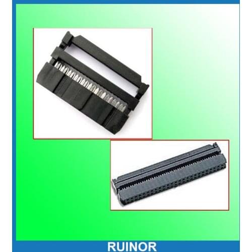 200set x 2.54mm pitch IDS Female 16 Pin 20 Pin 26 Pin 30 Pin IDC Socket 2.54mm