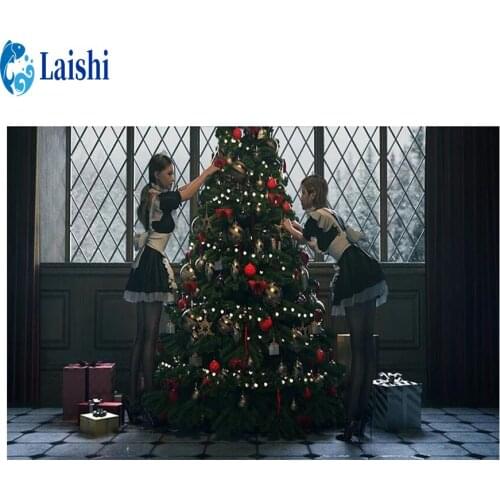 Diamond Mosaic 5D Diy Girl christmas tree Diamond Painting Full Drill Round Diamond Embroidery Cross Stitch Home Decor Art