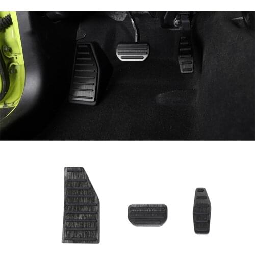 Car Accelerator Throttle Brake Rest Pedal Foot Brake Plate for Suzuki Jimny 2010-2019 2020 2021 Automatic Interior Accessories