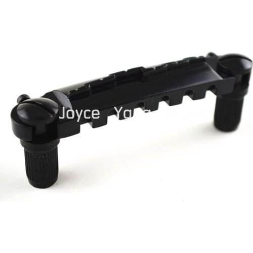 Black Tailpiece Matching Locking Studs For LP Style Electric Guitar Bridge Free Shipping Wholesales