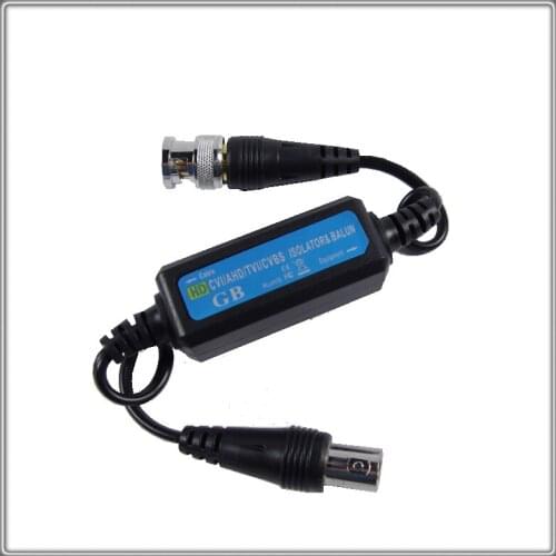For 2MP 3MP 4MP GB106A 200M Range For HD CVI/AHD/TVI Twisted BNC CCTV Passive Transceivers Cat5 CCTV UTP Video Balun IPC