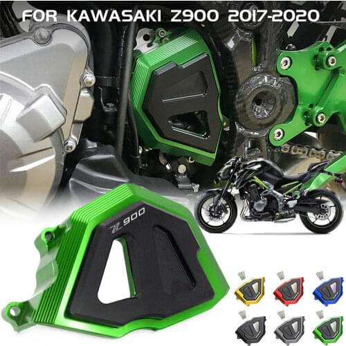 For KAWASAKI Z900 Z 900 2017-2019 2020 2021 Motorcycle Front Sprocket Cover Chain Guard Crash Protector Slider Protection Cover