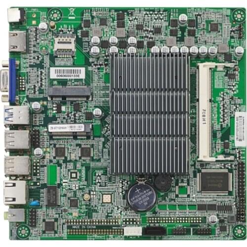 EITX-7120 industrial motherboard ddr3 2*Mini-PCIE 2*LAN 8*USB VGA HDMI LVDS