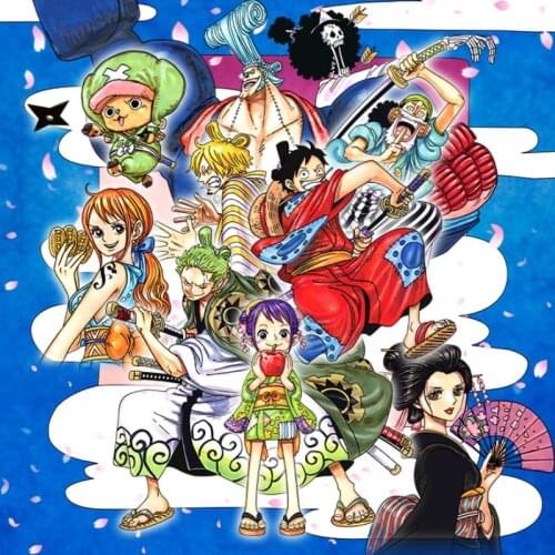 BANDAI Banpresto ONE PIECE ZERO Wonokuni Luffy Nami Zoro Anime Figure