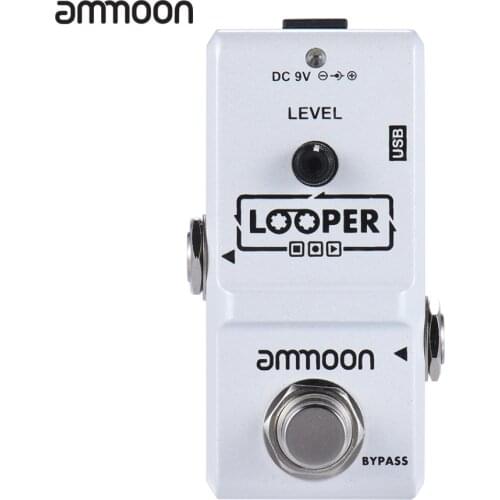 Ammoon AP-09 Looper Guitar Pedal Nano Series Loop Electric Guitar Effect Pedal True Bypass Unlimited Overdubs Guitar Accessories