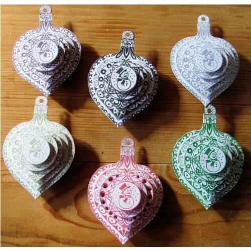 .Heart center round Seal Stamp DIY Scrapbook Transparent rubber stamp Snowman Christmas stamp seal YZ-095