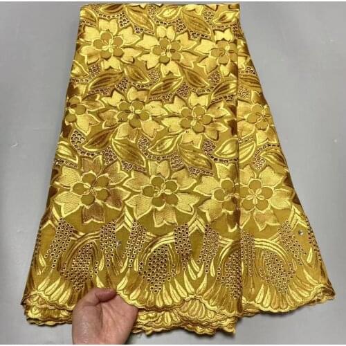 Hot Selling Fashion African Dry Autriche Lace 100%cotton Swiss Voile Lace In Switzerland High Quality Lace Dubai Fabric 5yards