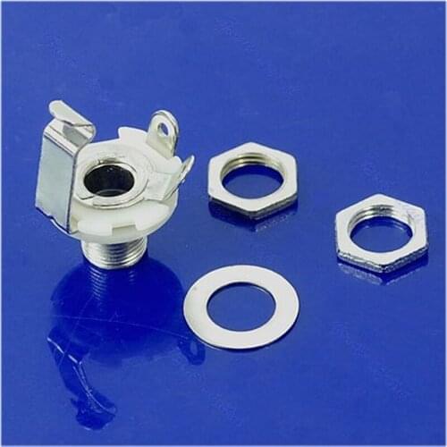 New Selling1/4" Mono Female Input Jack Plug Socket For Electric Guitar Bass