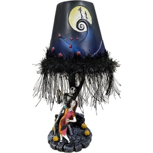 New 2021 Halloween Decoration Night Monster Jack Glowing Table Lamp Funny Scary Table Lamp Home Decor Supplies Top