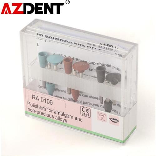 Dental Diamond Burs Polisher RA 0109 Low Speed Handpiece 9 Amalgam Polishing