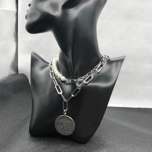 Женские ожерелья из жемчуга TOPVESKO China At AliExpress