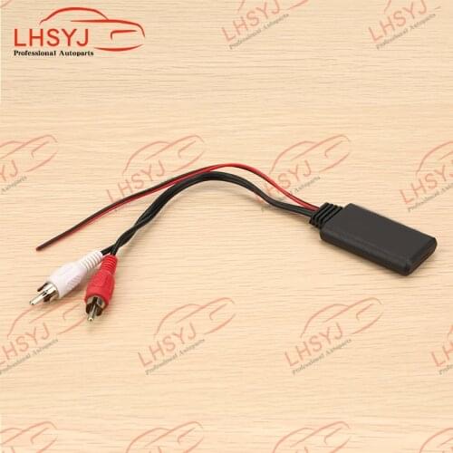 Universal RCA Bluetooth-compatible AUX Receiver Module Adapter Car Radio Stereo Wireless Input Music Play for Vehicle Truck