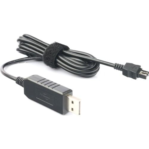 LANFULANG AC-L200 L25A USB charger cable fits External power bank for Sony DCR-HC40 DCR-HC54 DCR-HC96 DCR-PJ5 DCR-SR15 DCR-SR20