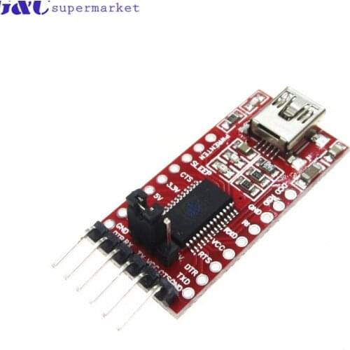 High Quality FT232RL FT232 FTDI USB 3.3V 5.5V to TTL Serial Adapter Module Mini Port