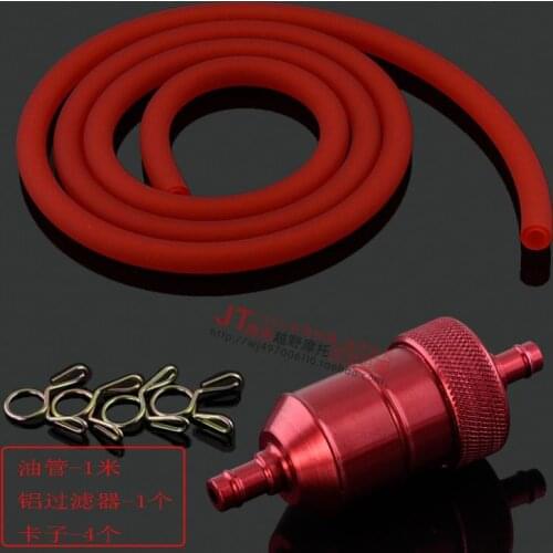 1000mm Motorcycle Fuel Hose Pipe Tubing / Vittae / Fuel Tank Tube 5mm gasoline filter pipe calipers dirt pit bike kayo zongshen