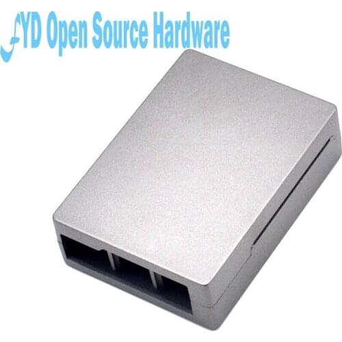 1PCS Raspberry pi3&2 gray aluminum case metal shell with heat sink