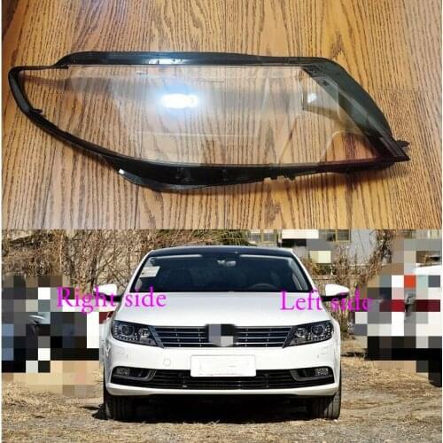 For Volkswagen VW CC 2013 2014 2015 2016 2017 2018 Car Headlight cover Headlamp Lens Auto Shell Cover