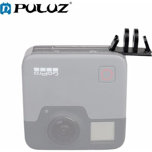 PULUZ For GoPro Accessories Stand Holder Aluminum Rail Guide Adapter Mount Bracket for GoPro Fusion 360-degree Aluminum Mounts