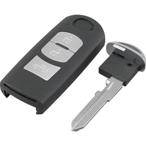 Car Smart Remote Key 3 Button 433MHz 49Chip Fit for MAZDA CX-3 Axela CX-5 SKE13E-01