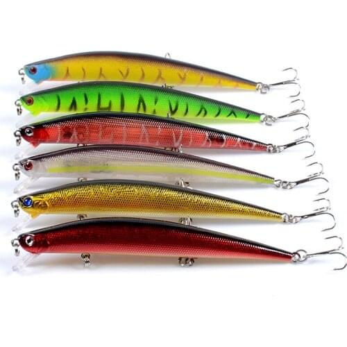 Quality Minnow Fishing Lure 12.5cm/13.3g isca artificial Hard Bait Crankbait Wobbler Fishing Tackle Jerkbait Carp Fishing