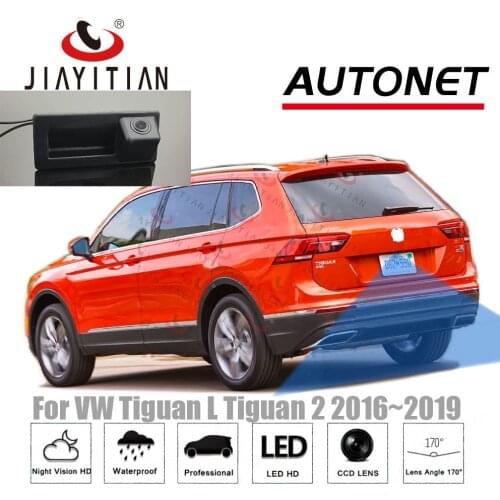 JIAYITIAN Rear View Camera For VW Tiguan AD1 tiguan sport 2016 2017 2018 2019 2020 Backup camera parking Trunk Handle Camera