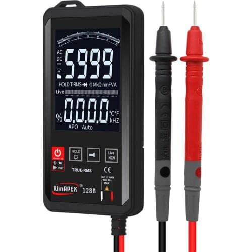 Touch Screen Multimeter True RMS Automatic Digital Multimeter 6000 Counts Intelligent Scanning 1000v voltage Measurement NCV