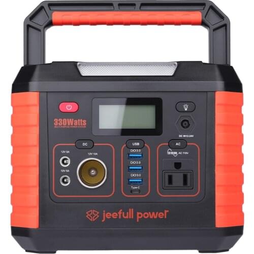 Jeefullpower 78000mAh 330W Portable Multi-ports Phone Laptop Battery Charger Power Station