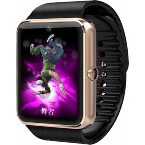 Smart Watch GT08 with Upgraded Battery Touch Screen Bluetooth Camera Music Men Wrist Smartwatch