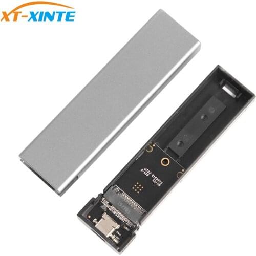 USB3.1 Type C External Enclosure for NGFF M.2 SATA for NVME PCIE M/B Key Hard Drive Disk Mobile Box 2230/2242/2260/2280 SSD