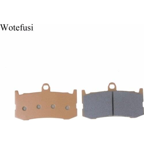Wotefusi Motorcycle Pair Front Brake Pads For 2009 2010 2011 Daytona 675 [PA262]