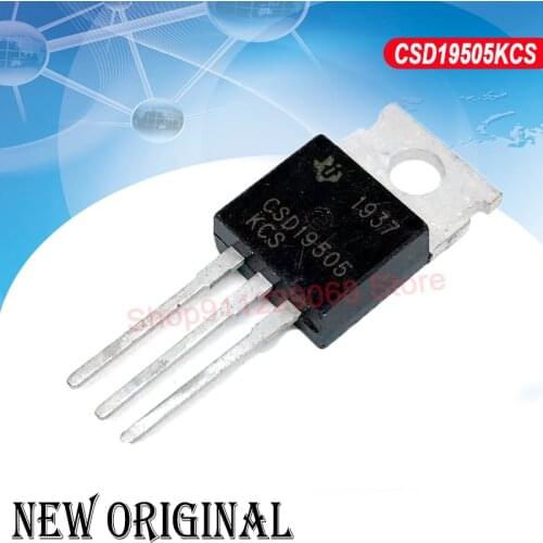 5 Pieces) CSD19505KCS TO-220 80V 150A / CSD18536KCS 60V 247A / CSD19536KCS / CSD18534KCS 60V 45A TO-220