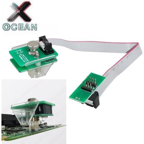 8PIN OEM FEM-BDC 95128/95256 Chip Anti-theft Data Reading Adapter for BMW Work with VVDI Prog/Orange5/CG Pro 9S12