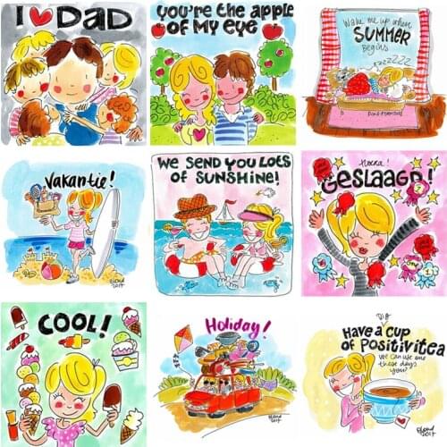 Full Square/Round Drill 5D DIY Diamond Painting "Blond Amsterdam" 3D Embroidery Cross Stitch 3D Home Decor Gift