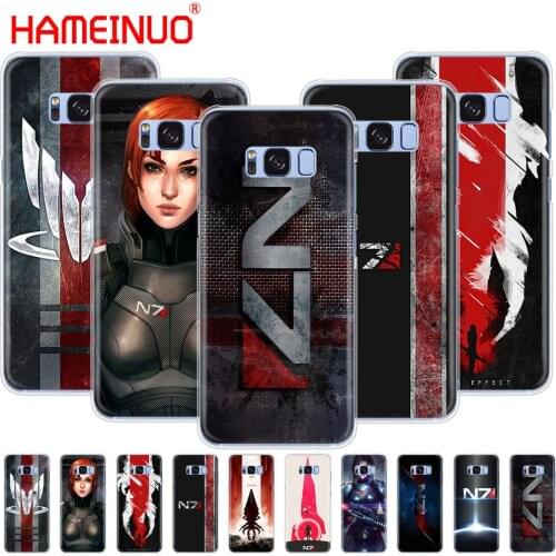 HAMEINUO N7 Mass Effect cell phone case cover for Samsung Galaxy S9 S7 edge PLUS S8 S6 S5 S4 S3 MINI