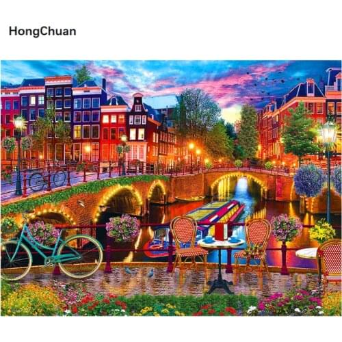 Sunset Scenery Picture Fast Delivery 5D DIY Square/Round Diamond Painting Embroidery Mosaic Home Decoration Cross Stitch Gift