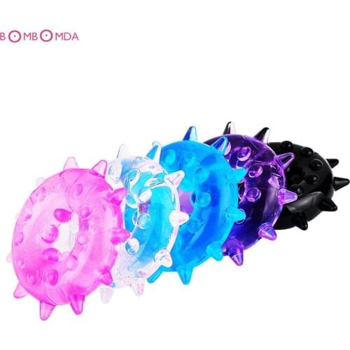 Soft Silicone Penis Ring Cock Ring Sex Toys for Men Male Chastity Belt Device Delay Ejaculation Male Penis Erection Stretcher