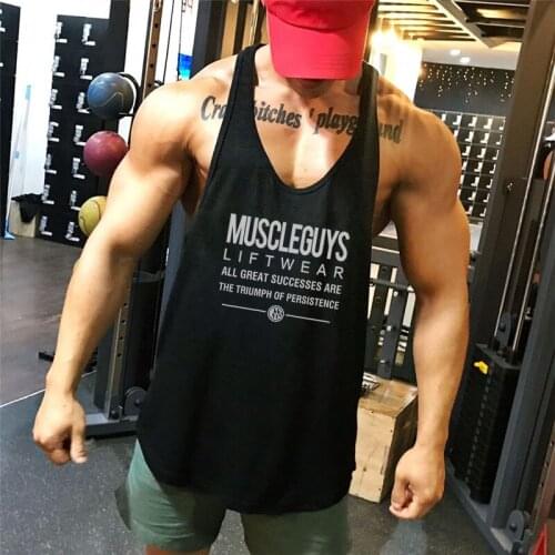New Gym Clothing Mesh Mens Tank Top Singlets Fashion Sports Workout Quick-drying Stretch Bodybuilding Sleeveless Fitness Vest