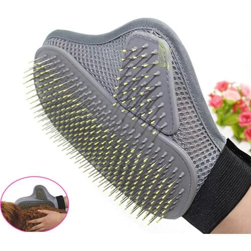 New arrival Pet Grooming Glove Hair Removal Brush Cat Dog Fur Hair Grooming Glove Pet accessories bathing Combs Pets Product