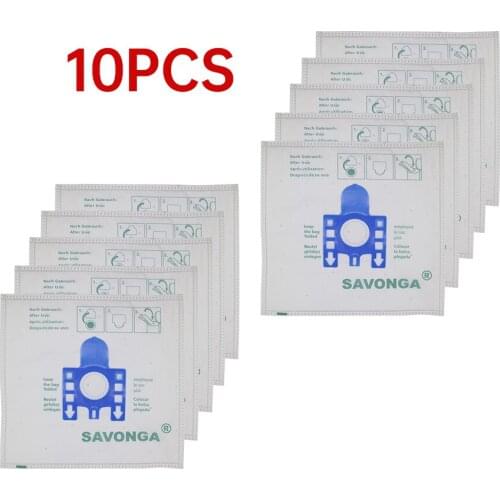 10pcs High quality For Miele FJM dust bag For MIELE FJM GN Type Vacuum Cleaner Hoover DUST BAGS & FILTERS CAT DOG Size 270*270MM