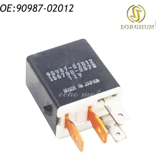 90987-02012 Relay For Toyota RAV4 COROLLA 4RUNNER HILUX HIACE LAND CRUISER COASTER PREVIA CROWN PRIUS YARIS For LEXUS ES300