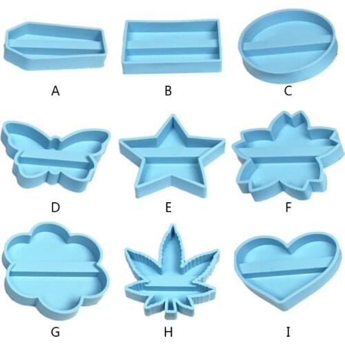 DIY Crafts Casting Tools Business Card Holder Epoxy Resin Mold Mobile Phone Stand Silicone Mould W0YA