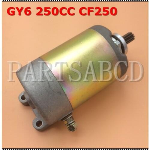 GY6 250CC CF250 Starter motor for CFmotor 250 250CC ATV Quad Scooter Go Kart