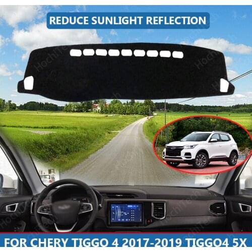 Car Inner Dashboard Cover Capet Cape for Chery Tiggo 4 2017-2019 Tiggo4 5x Dashmat Sunshade Pad Cover Dash Mat