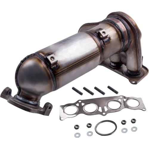 Exhaust Manifold With Integrated Catalytic Converter With Gasket Front For Toyota Camry 2002 2003 2004 2005 2006 2007 2008 2009