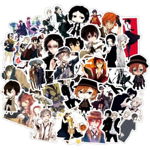 10/30/50PCS Japanese anime character cartoon graffiti boy toy notebook mobile phone skateboard decoration sticker wholesale