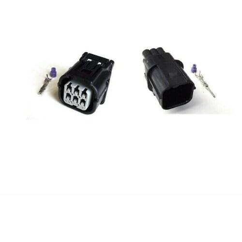 6 Pin/Way Male Or Female Taillight Lamp Connector Sumitomo HVG 040 Plug For Honda Motorcycle 6188-4908 6189-7040
