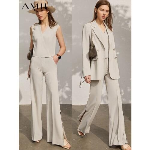 Женские брючные костюмы Amii China At AliExpress